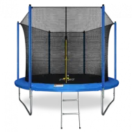 Батут ARLAND 10FT с внутренней страховочной сеткой и лестницей (Blue)