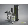 Гребная тяга с упором на грудь DHZ Vertical Row Стек 94 кг A3034 - Фото 2