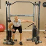 Сдвоенная блочная стойка Body Solid с двумя весовыми стеками по 72,5 кг - Фото 3