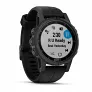 GPS-часы Garmin FENIX 5S PLUS SAPPHIRE черные с черным ремешком - Фото 4