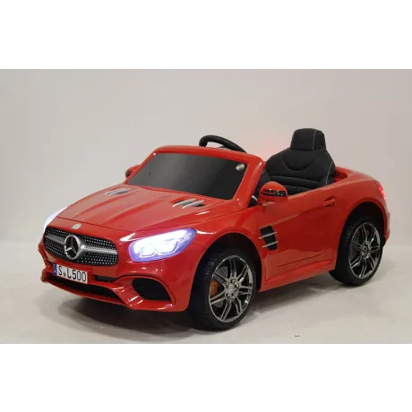 Электромобиль RiverToys MERCEDES-BENZ SL500 (красный) - Фото 4