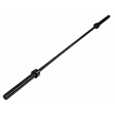 Штанга олимпийская OriginalFitTools 88 кг (диски с двумя хватами, черный гриф) - Фото 3