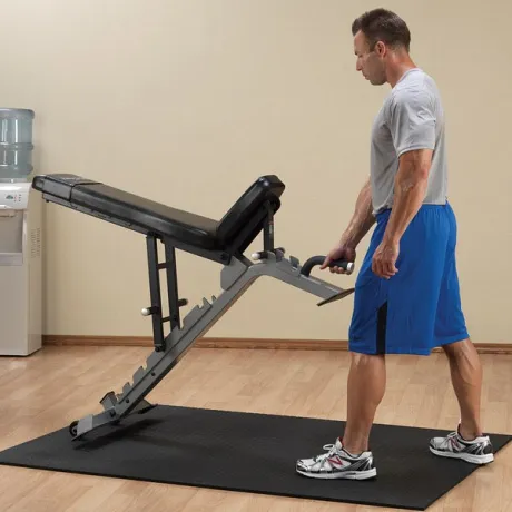 Регулируемая скамья Body Solid (положительный \ отрицательный \ нулевой угол наклона) - Фото 4