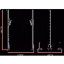 Стойка Yousteel ЙОК черная - Фото 2
