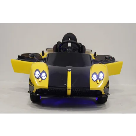 Электромобиль RiverToys PAGANI-ZONDA-CINQUE A009AA (желтый) - Фото 3