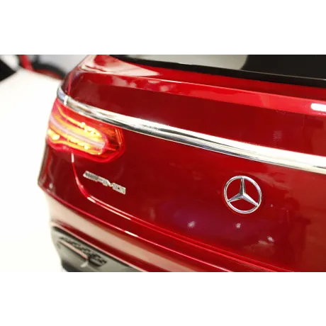 Электромобиль RiverToys Mercedes-AMG GLE63 Coupe M555MM (вишневый глянцевый) - Фото 11