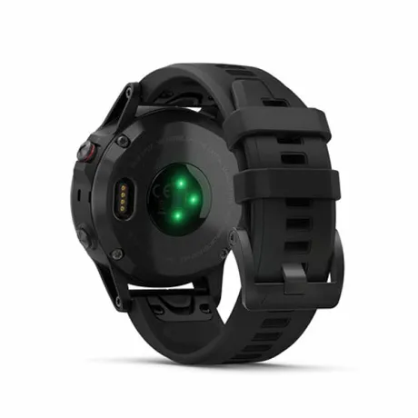 Мультиспортивные часы Garmin FENIX 5 PLUS SAPPHIRE черный - Фото 6