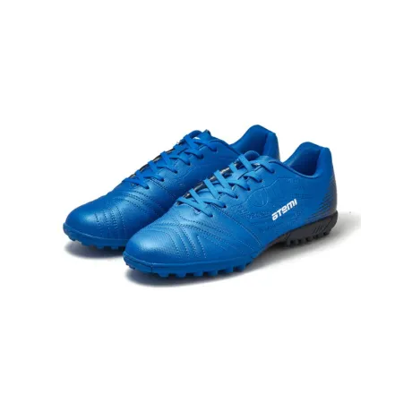 Бутсы футбольные Atemi, голубые, синтетическая кожа, р.30, SD550 TURF