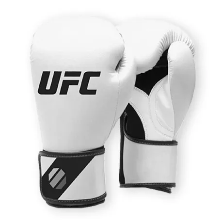 Перчатки UFC тренировочные для спаринга 16 унций белые