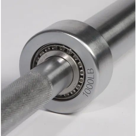 Гриф олимпийский прямой Original FitTools 86 до 453 кг с упорными подшипниками - Фото 2