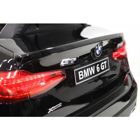 Электромобиль RiverToys BMW 6 GT JJ2164 (черный) - Фото 11