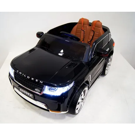 Электромобиль RiverToys Range Rover Sport E999KX черный глянец - Фото 9