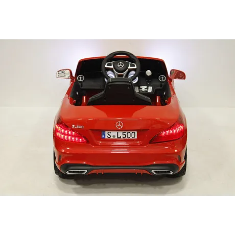 Электромобиль RiverToys MERCEDES-BENZ SL500 (красный) - Фото 11