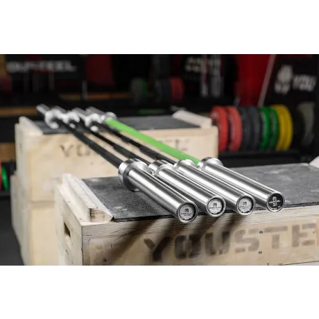 Гриф Yousteel Powerlifting bar 20kg, L2200 - Фото 5