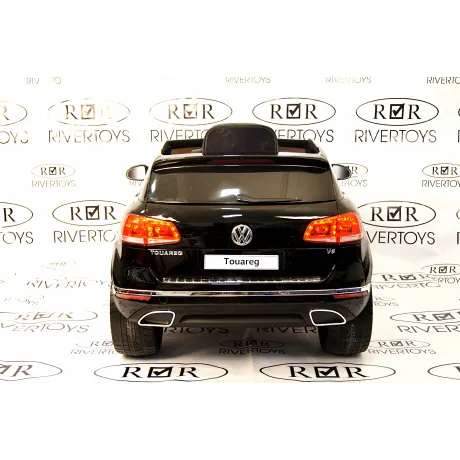 Электромобиль RiverToys VOLKSWAGEN TOUAREG Black - Фото 11