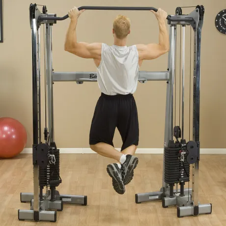 Сдвоенная блочная стойка Body Solid с двумя весовыми стеками по 72,5 кг - Фото 4