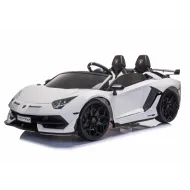 Детский электромобиль Lamborghini Aventador SVJ (A111MP) белый