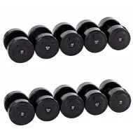 Гантельный ряд PROFI-FIT POWER 40 кг - 50 кг (5 пар), шаг 2,5 кг