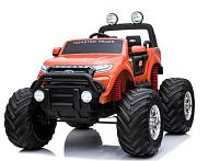 Электромобиль RiverToys Ford Ranger Monster Truck 4WD DK-MT550 оранжевый глянец
