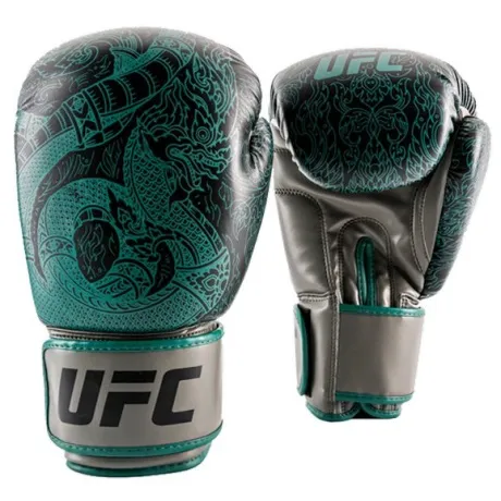 Перчатки для бокса UFC PRO Thai Naga Green,14 унций