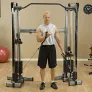 Сдвоенная блочная стойка Body Solid с двумя весовыми стеками по 72,5 кг - Фото 5
