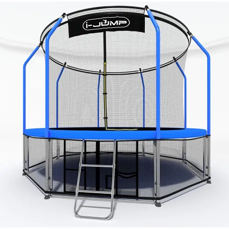 Батут I-Jump Elegant 10FT Blue - Фото 4