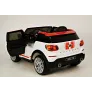 Электромобиль RiverToys MINI COOPER JJ2258 White - Фото 5