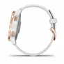 Смарт-часы с GPS Garmin VIVOACTIVE 4S белые с золотистым безелем - Фото 4