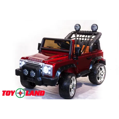 Электромобиль ToyLand LAND ROVER DK-F006 красный