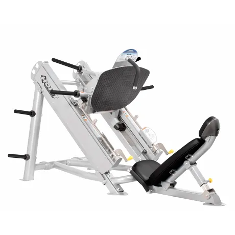 Наклонный жим ногами HOIST CF-3355 серебряный/черный - Фото 11