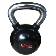 Стальная обрезиненная гиря Smith DB087-24 со стальной рукояткой, Размер: 24кг